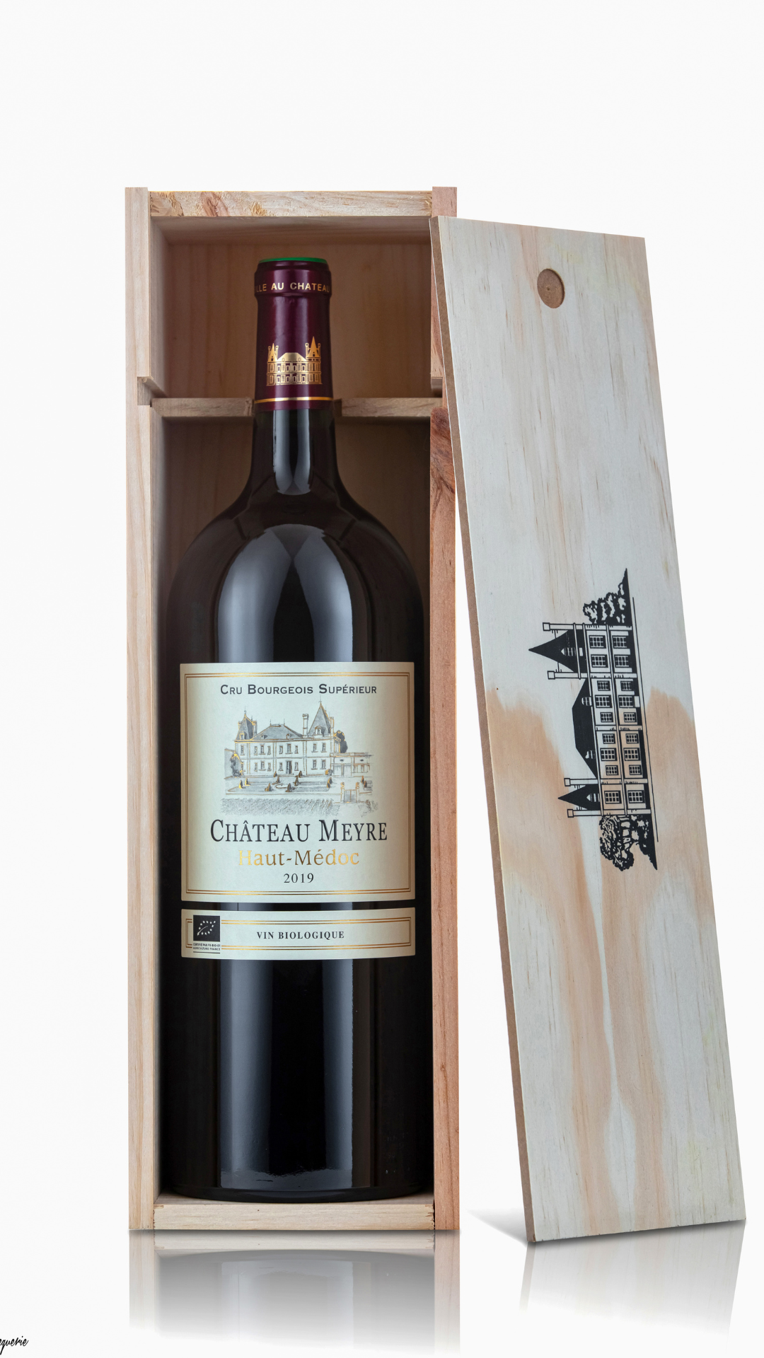Bouteille de vin château Meyre