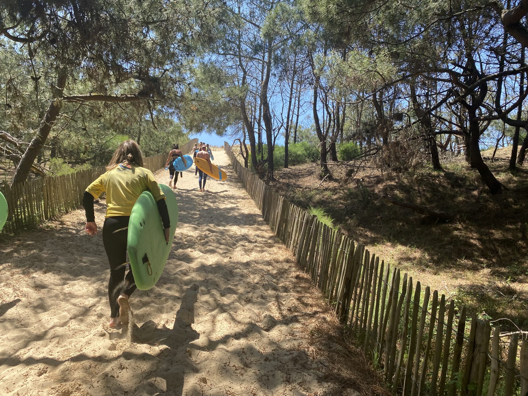 Cours de surf Sabine