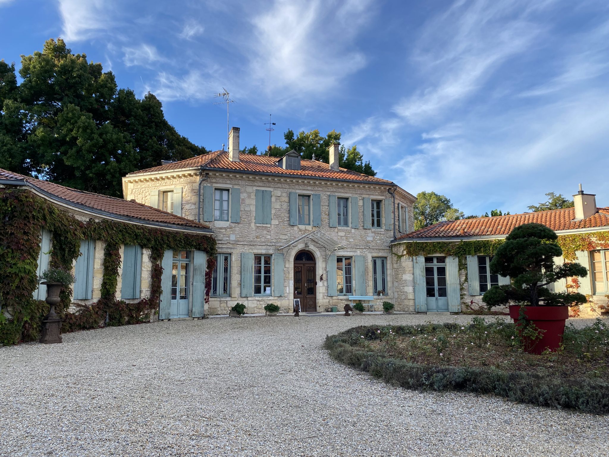 Devanture du Château de l'Isle