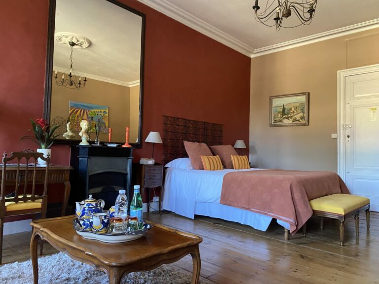 Chambre provençale du château de l'isle
