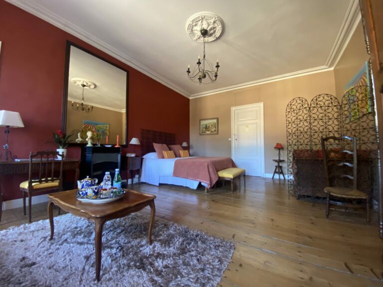 Chambre provençale du château de l'isle