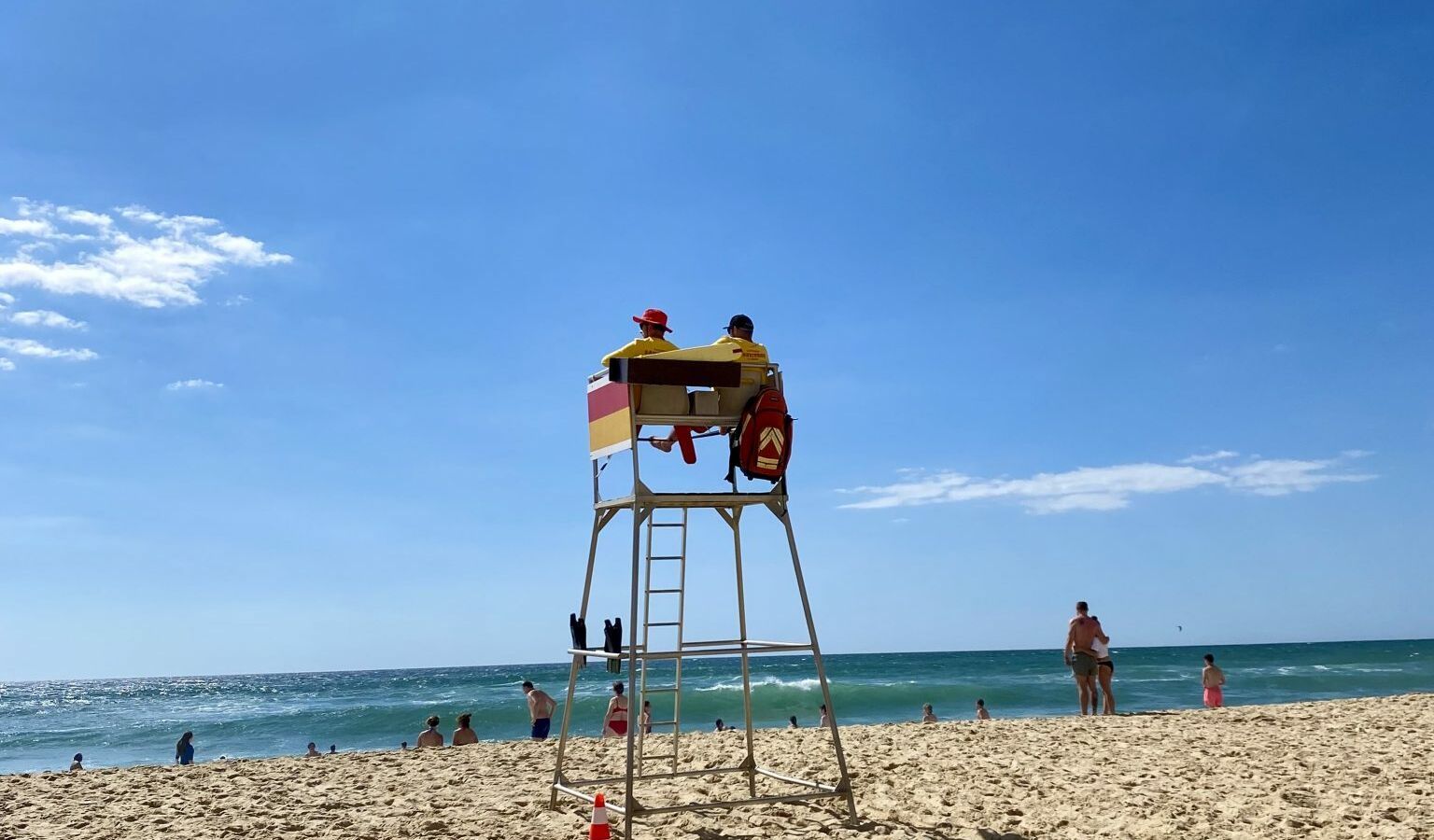 Horaires de surveillance des plages du Porge