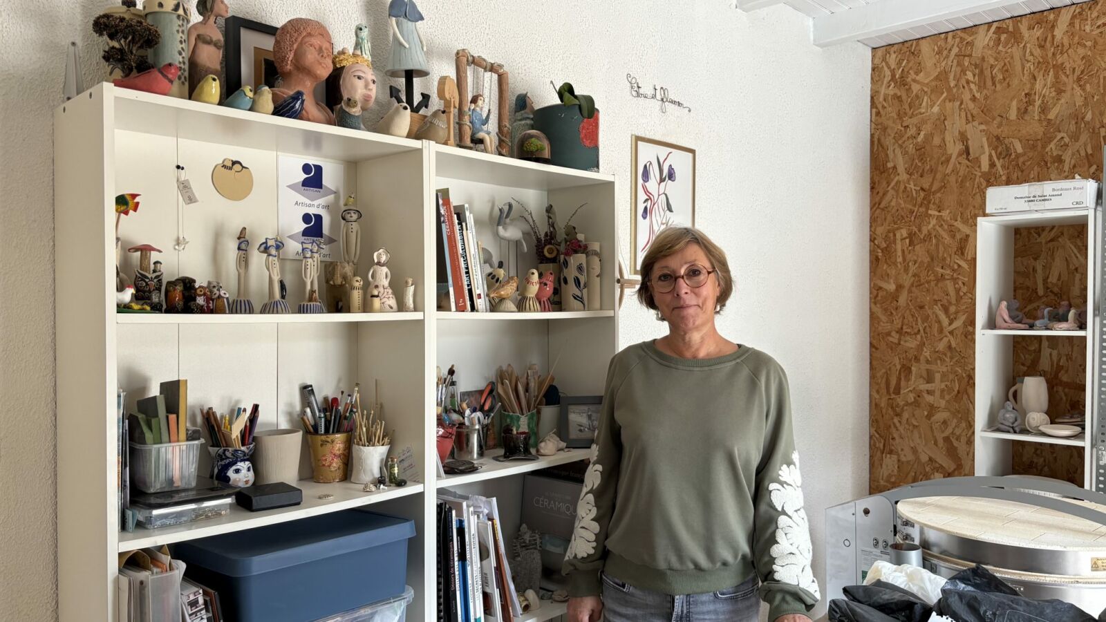 Rencontre avec Florence Van Overmeire, céramiste au Porge