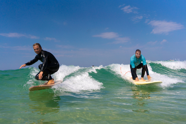 Cours de surf au Porge Océan gironde