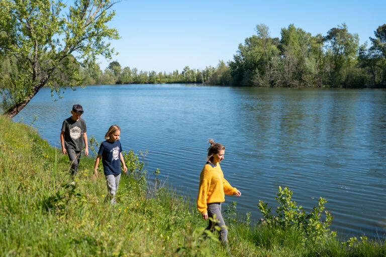 etang d'avensan activité famille gironde