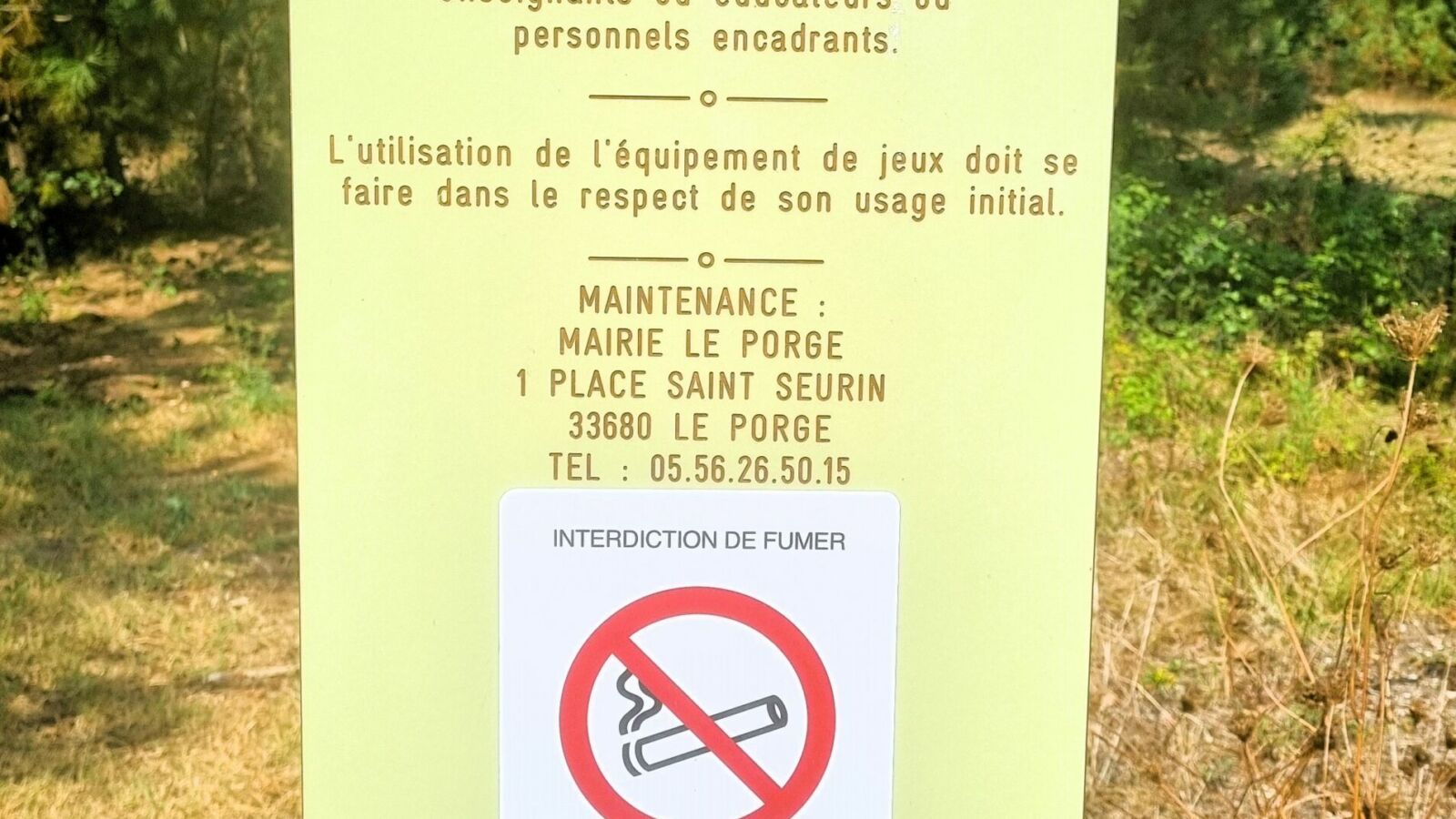 Parcours santé pour les enfants