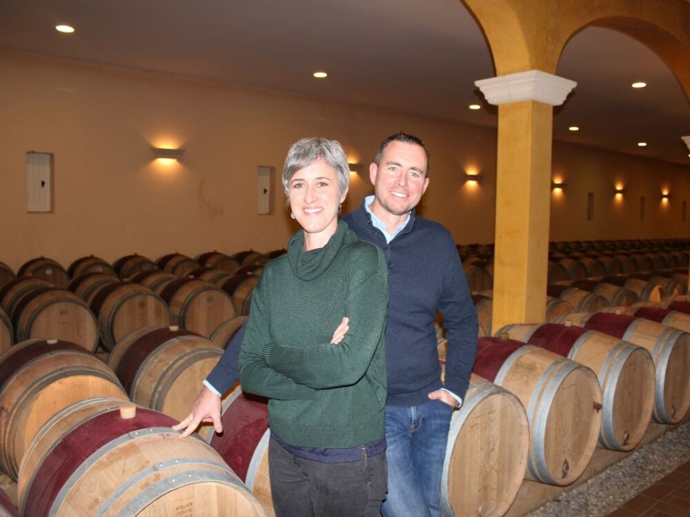 Audrey et Mathieu THOMAS Château Reverdi - Vignobles Thomas