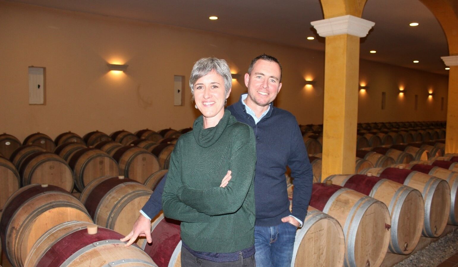 Audrey et Mathieu THOMAS Château Reverdi - Vignobles Thomas