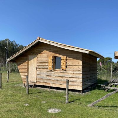 CABANE DE LA FERME A LA PLAGE LE PORGE (2)