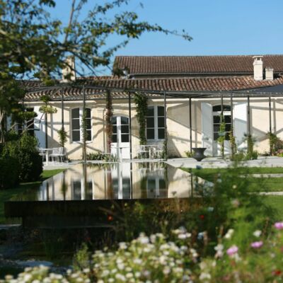Chateau Chasse Spleen Moulis en Médoc MIroir d'eau