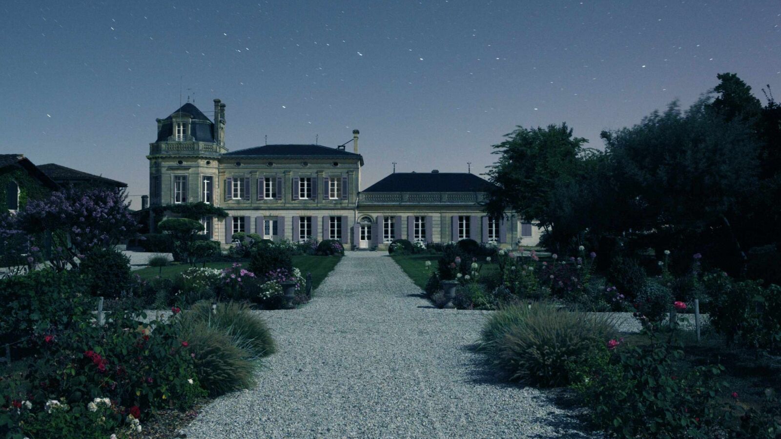 Chateau Chasse Spleen Moulis en Médoc nuit