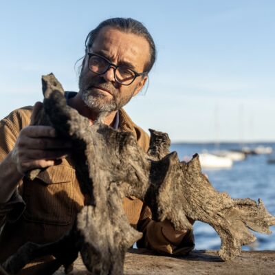 Franck Collin sculpteur Lacanau 
