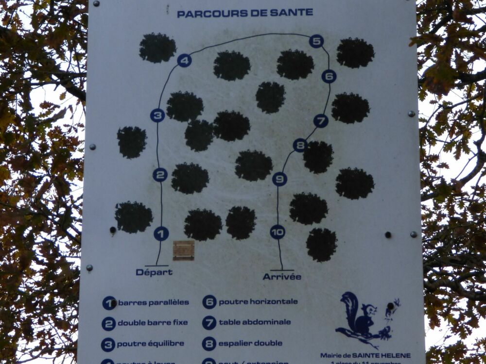 PARCOURS SPORTIF DE SAINTE-HÉLÈNE