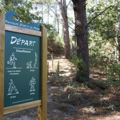 Parcours santé et sportif Le Porge