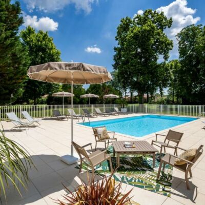 Piscine - Réception Château Meyre