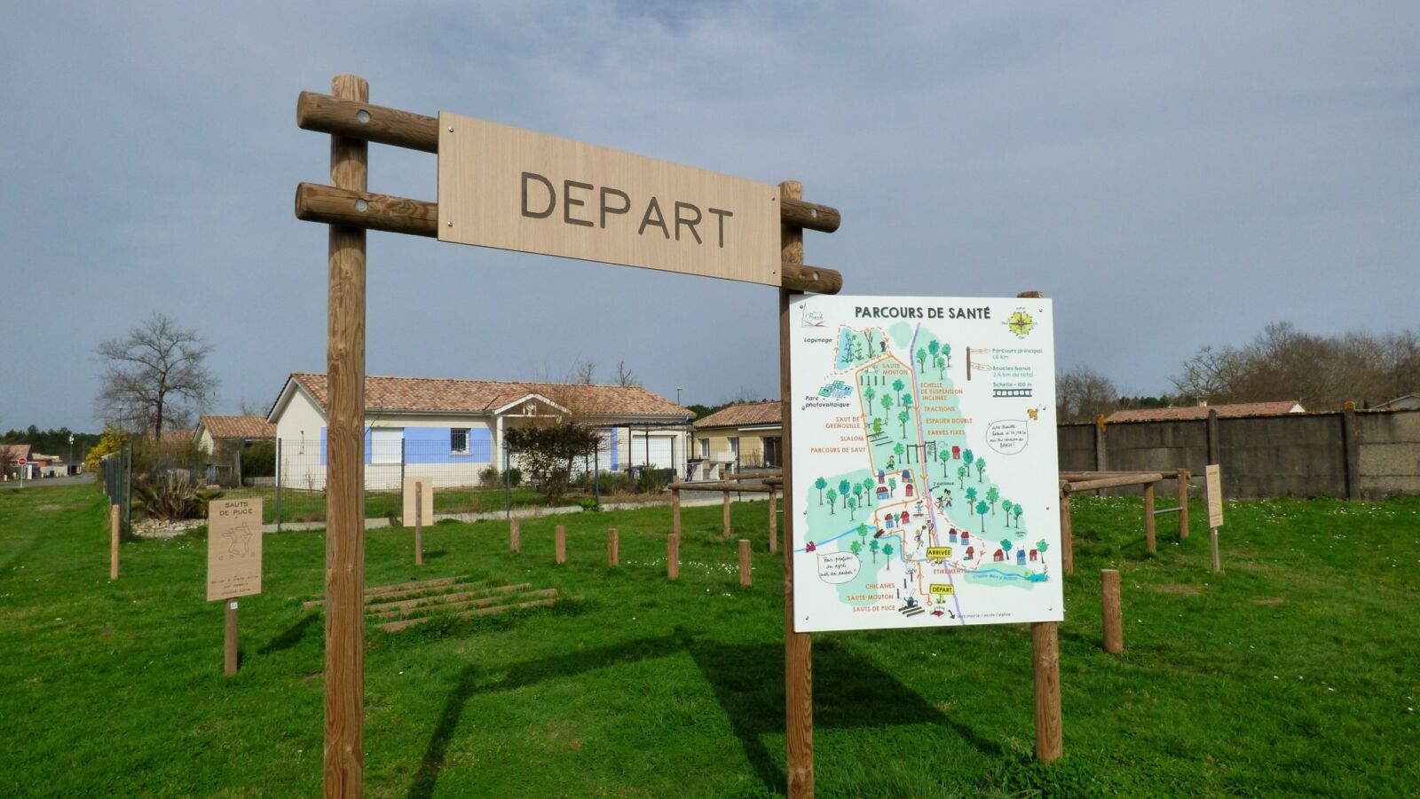  Départ du parcours santé